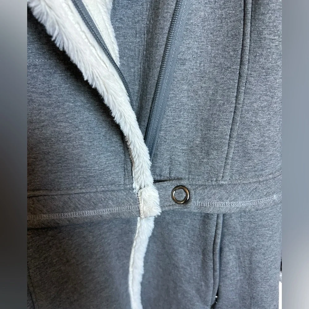 Athleta Convertible Moto Pea Coat - Picture 3 of 8